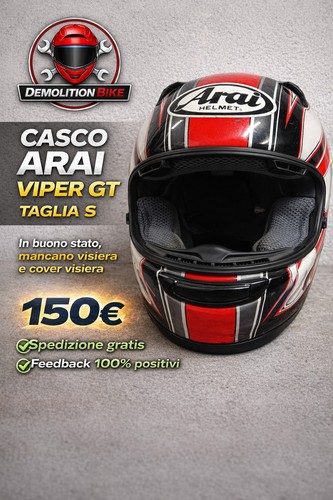 Casco arai viper - casco, s