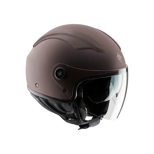 Casco jet policarbonato - policarbonato, doppia