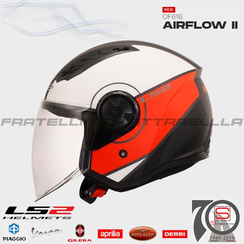 Casco jet moto ls2 - casco, of616